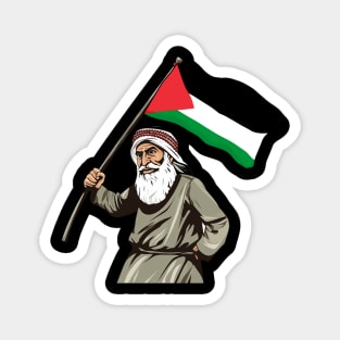 Free Palestine - Flag Magnet