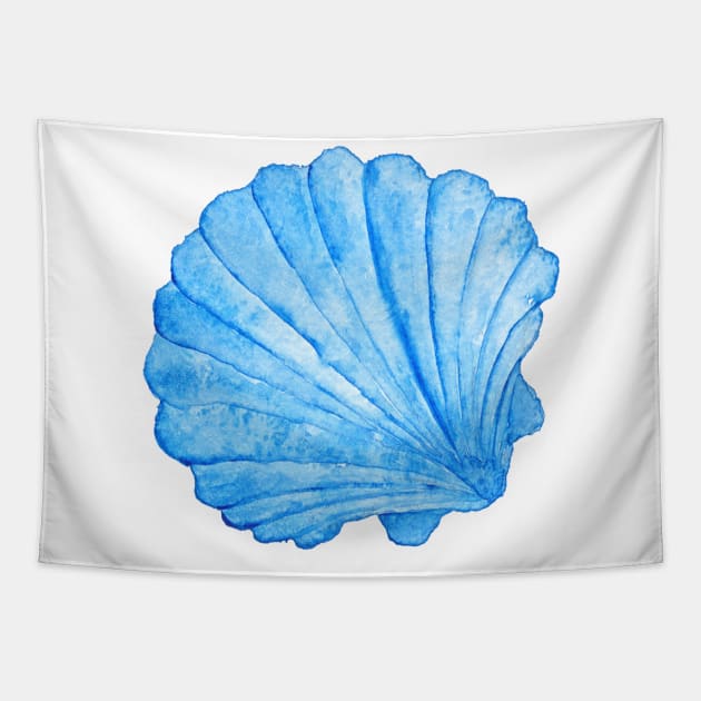 She sells sea shells Tapestry by peggieprints