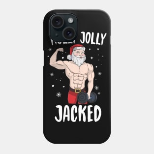 Holly Jolly Jacked Santa Phone Case