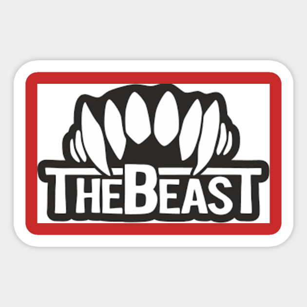 The Beast Beast Sticker Teepublic