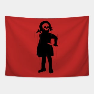 Lil' Bastardz Death Girl Tapestry