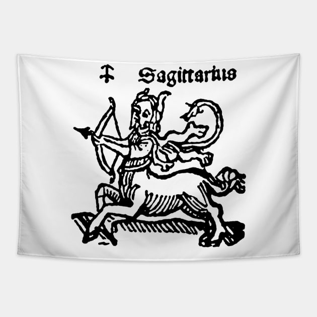 Sagittarius Tapestry by Our World Tree