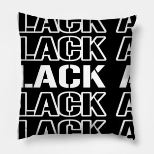 Black AF African American Have A Nice Day Pillow