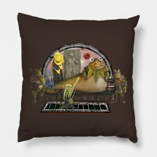 Kermit the Hut Pillow