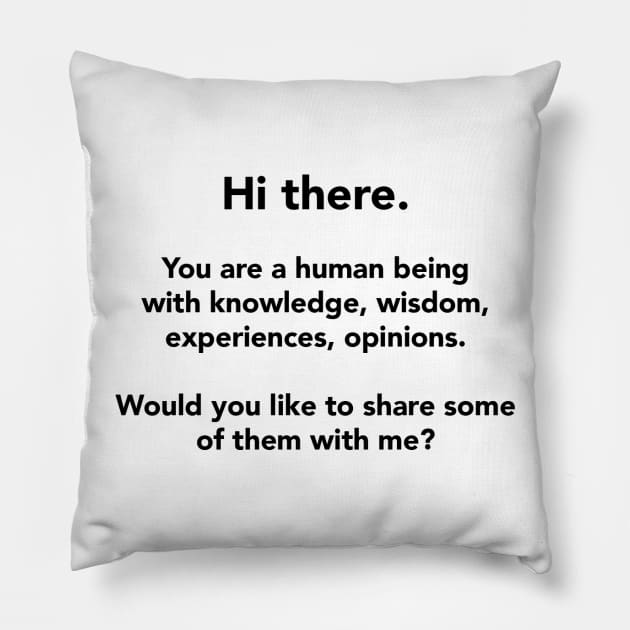 Share with me! Pillow by PlayfulPangolin