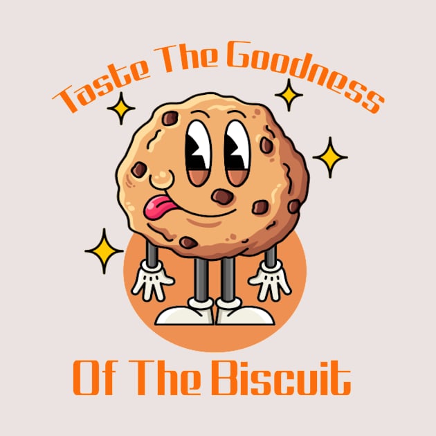 Taste the delicious goodness of biscuits by Sam art