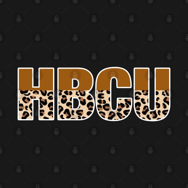 HBCU Leopard Print by blackartmattersshop