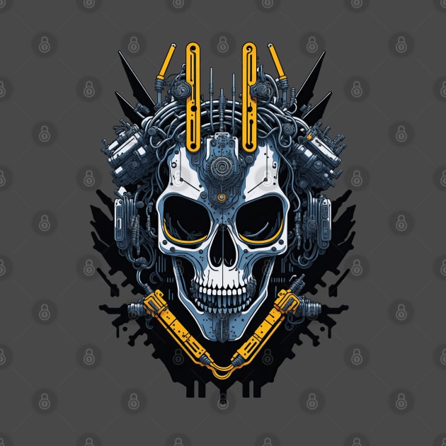 Mecha Skull S01 D99 by Houerd