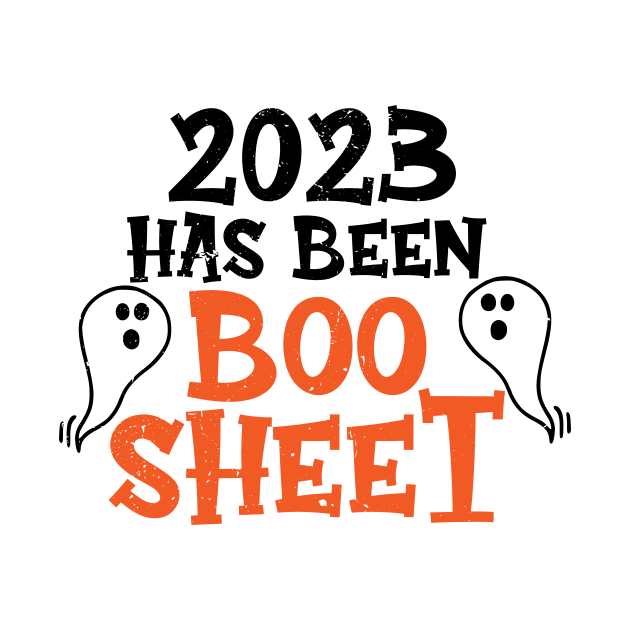 This Is Boo Sheet Ghost Retro Halloween Costume Men Women by KRMOSH