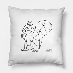 Origami Squirrel Pillow