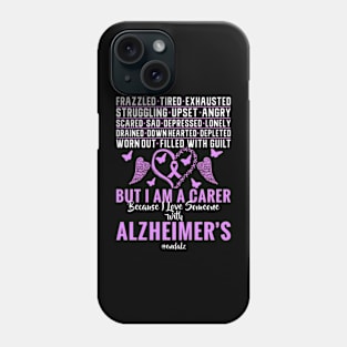 Alzheimer's Awareness Month Day Dementia Cure  Carer Phone Case