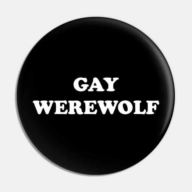 Hello, this is my GAY WEREWOLF Halloween costume Pin by Bad Taste Forever