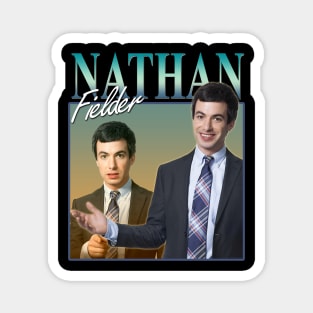 Nathan Fielder Vintage Retro Magnet