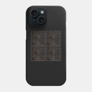 Rusty Chainmail Print Phone Case