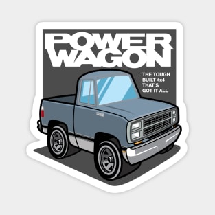 Frost Blue Metallic - Power Wagon (1980 - White-Based) Magnet