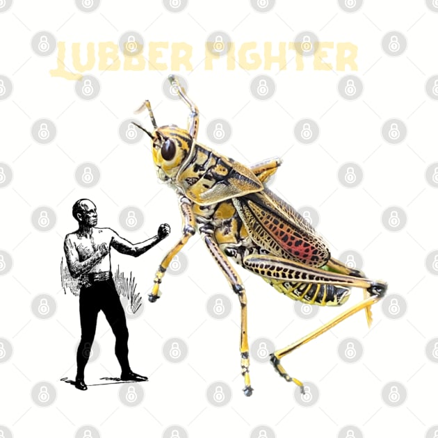 Lubber Locust Fighter T-shirt by Endless Etchings