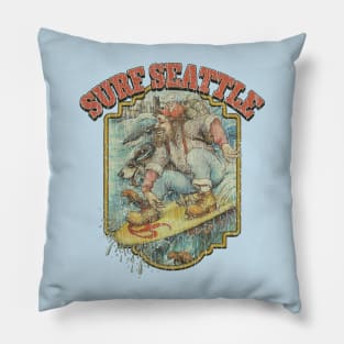 Surf Seattle 1983 Pillow