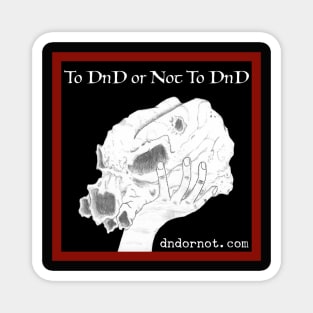 Retired DnD or Not Logo with Website Magnet