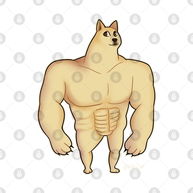 Muscle Doge Meme by MitsuDai