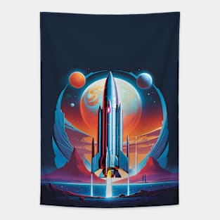 Interstellar rocket Tapestry