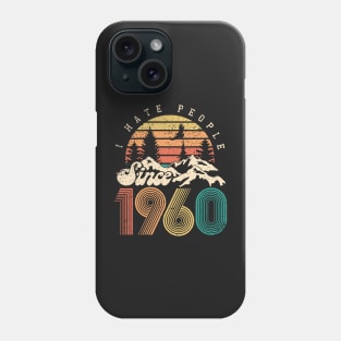 60th birthday gifts for men and women 1960 gift 60 years old Phone Case