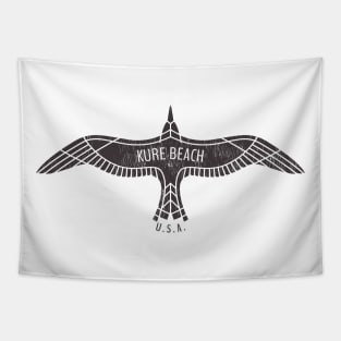 Kure Beach, NC Summertime Vacationing Bird Flight Tapestry