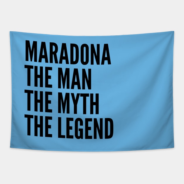 diego maradona Tapestry by hananeshopping