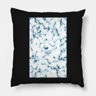 Dark Blue Marble Phone Case Pillow