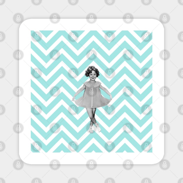 Shirley Temple Take a Bow Magnet by RetroSalt