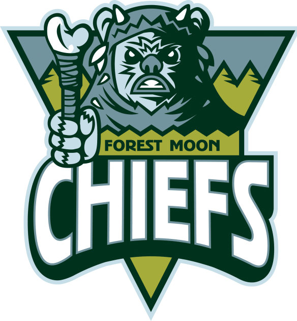 Forest Moon Chiefs Kids T-Shirt by WanderingBert