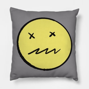 XX Smiley Pillow