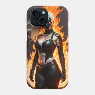 Fire girl Phone Case