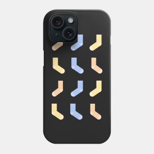 Mismatched Sock Sticker Pack Phone Case