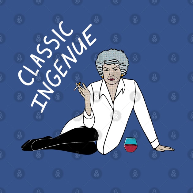 Elaine Stritch by Illustrating Diva 