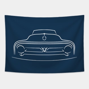 1953 Ford F100 - front stencil, white Tapestry