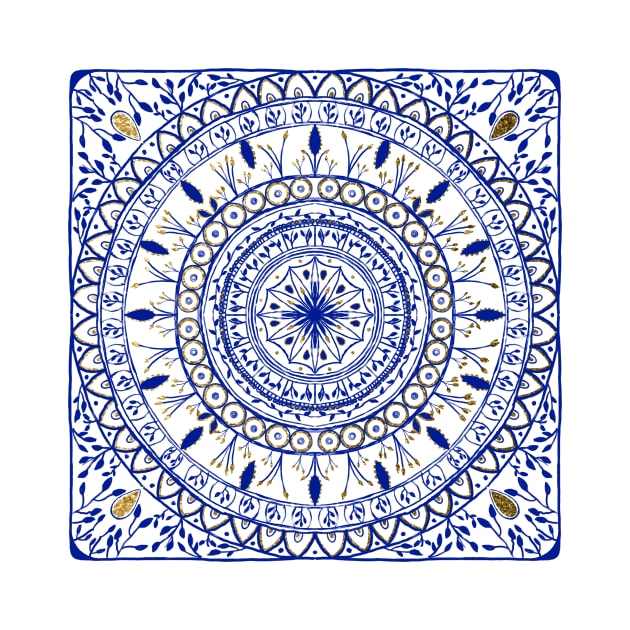 Hand Painted Tile by lilydlin