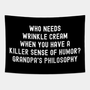 Grandpa's Philosophy Tapestry