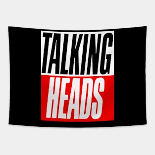 TALKING HEADS LOGO Tapestry