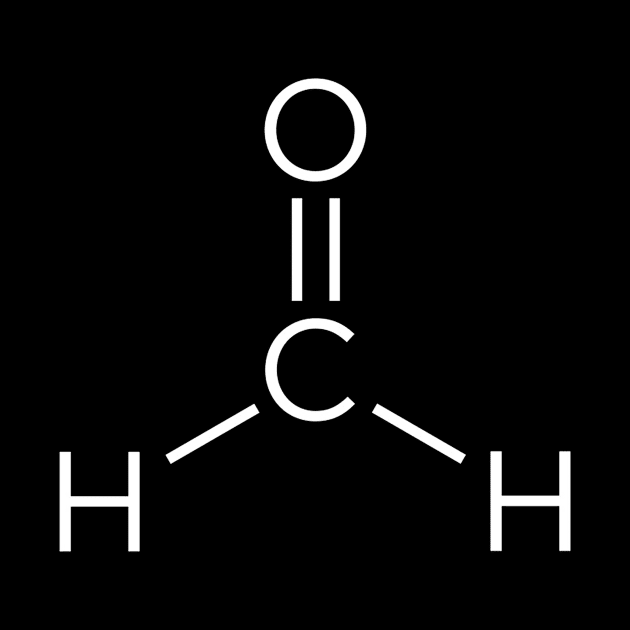 Formaldehyde Molecule by Zacharys Harris