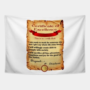 Certificate of Excellence Tapestry