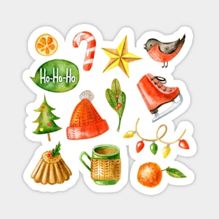 Christmas Theme Magnet