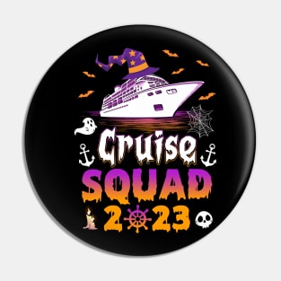 Halloween Cruise Squad 2023 Matching Family Cruising Crew Pin