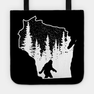 Wisconsin Bigfoot Gifts Tote