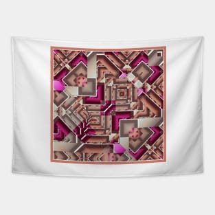 abstract geometric pattern Tapestry