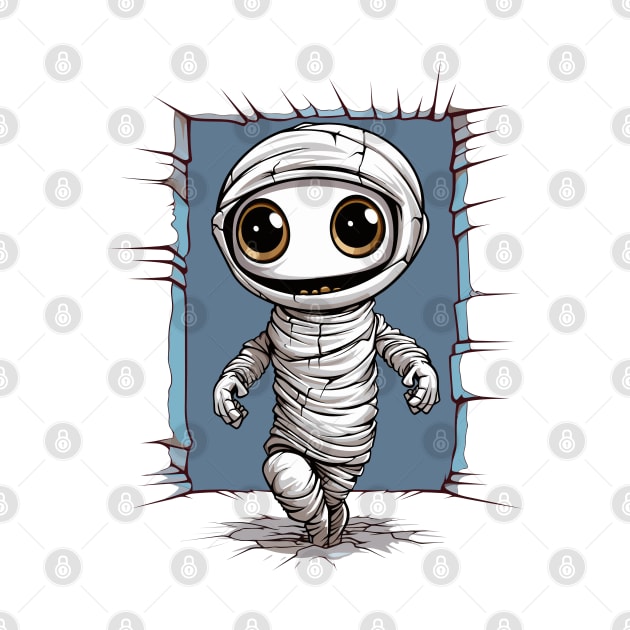 Mummy's Humorous Haunt by Klimek Prints