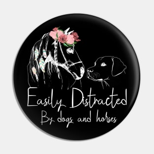 easily distracted by dogs and horses Pin