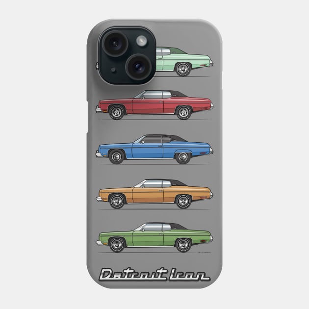 Five 73 impalas Phone Case by JRCustoms44