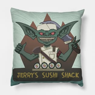 Jerry's Sushi Shack Pillow