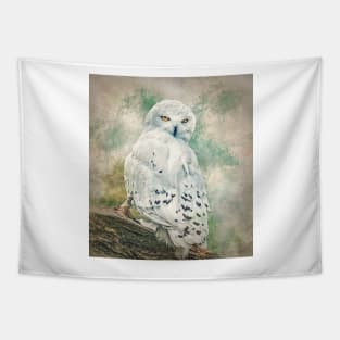 Snowy owl Tapestry