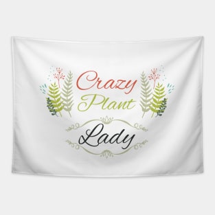 Crazy Plant Lady Tapestry